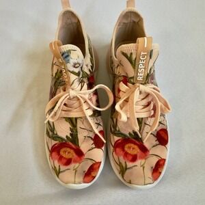 Aldo Women's Love&Respect Floral Sneakers Size 7 Rare